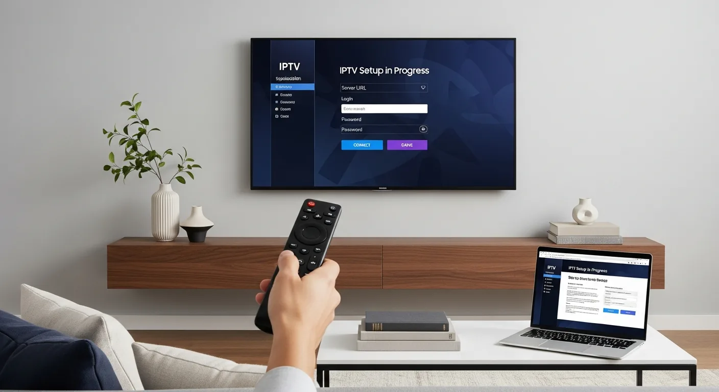 Comment configurer une application IPTV sur un Smart TV Samsung ?