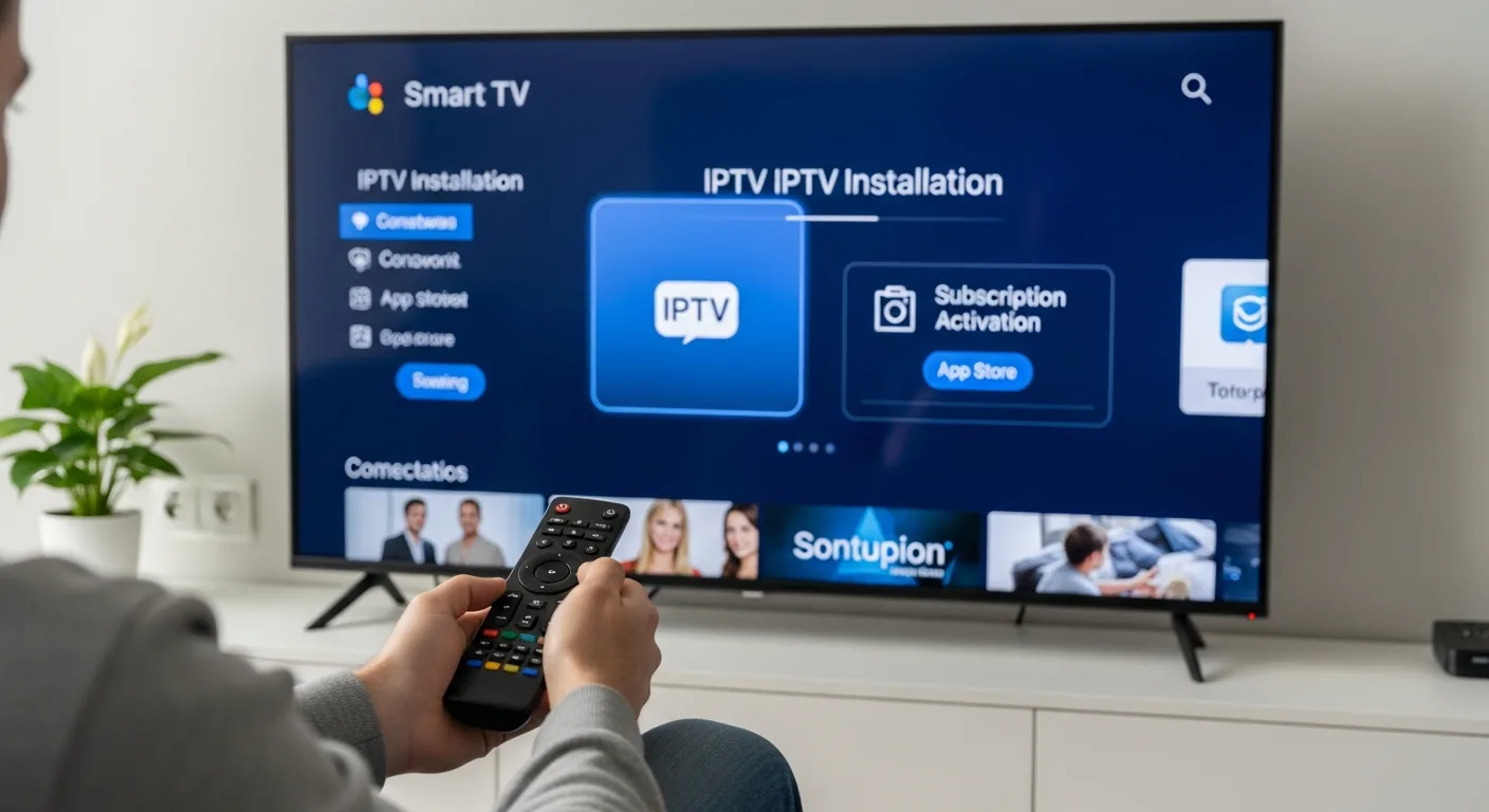 Comment installer un abonnement iptv sur smart tv?