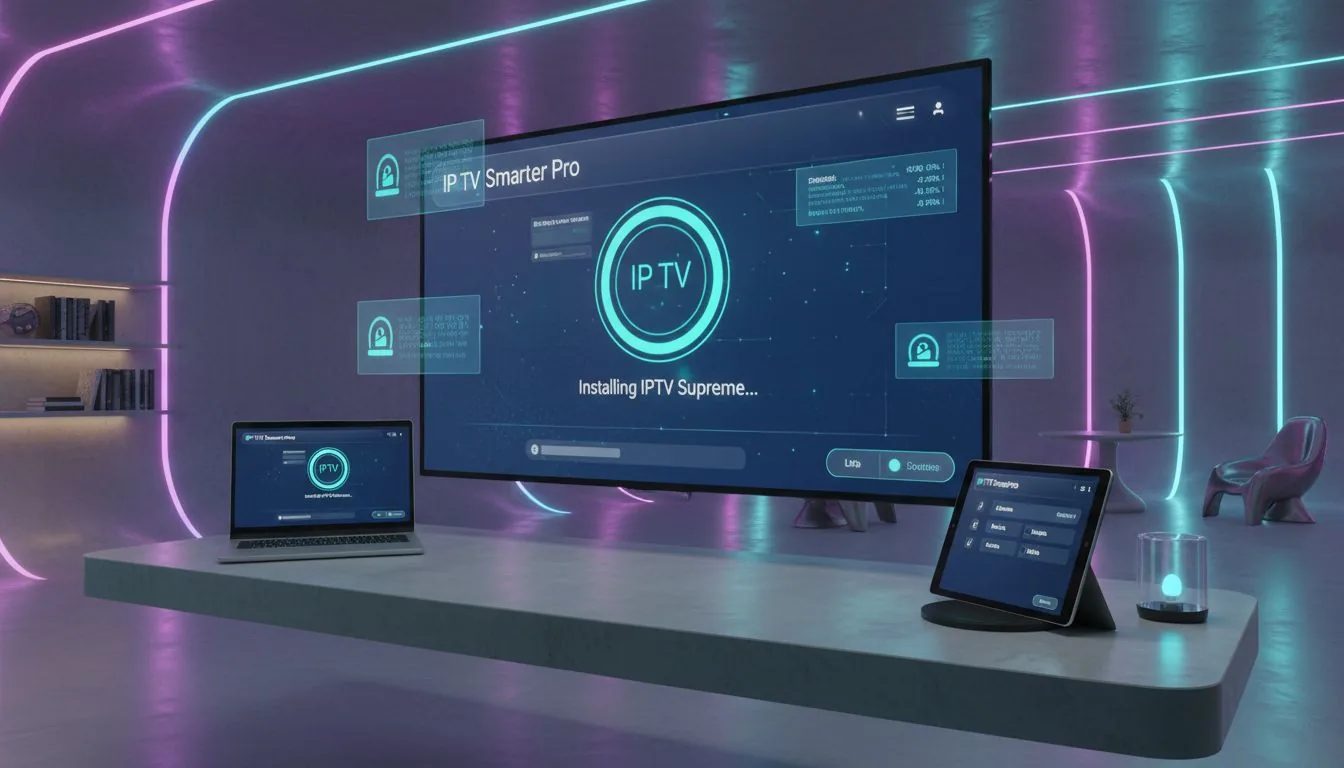 IP TV Smarter Pro : installer IPTV Supreme en 2026