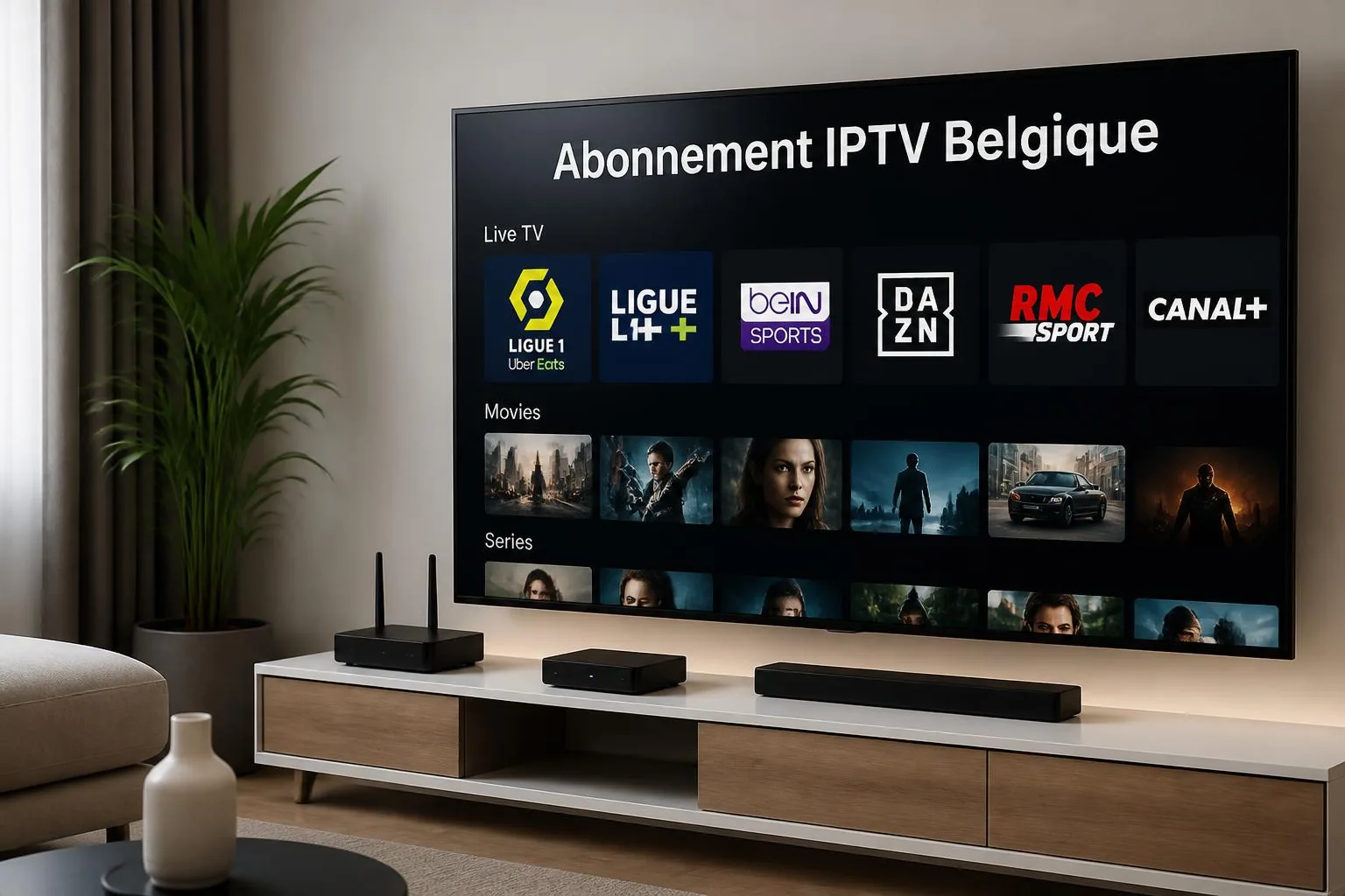 Meilleur abonnement IPTV en Belgique