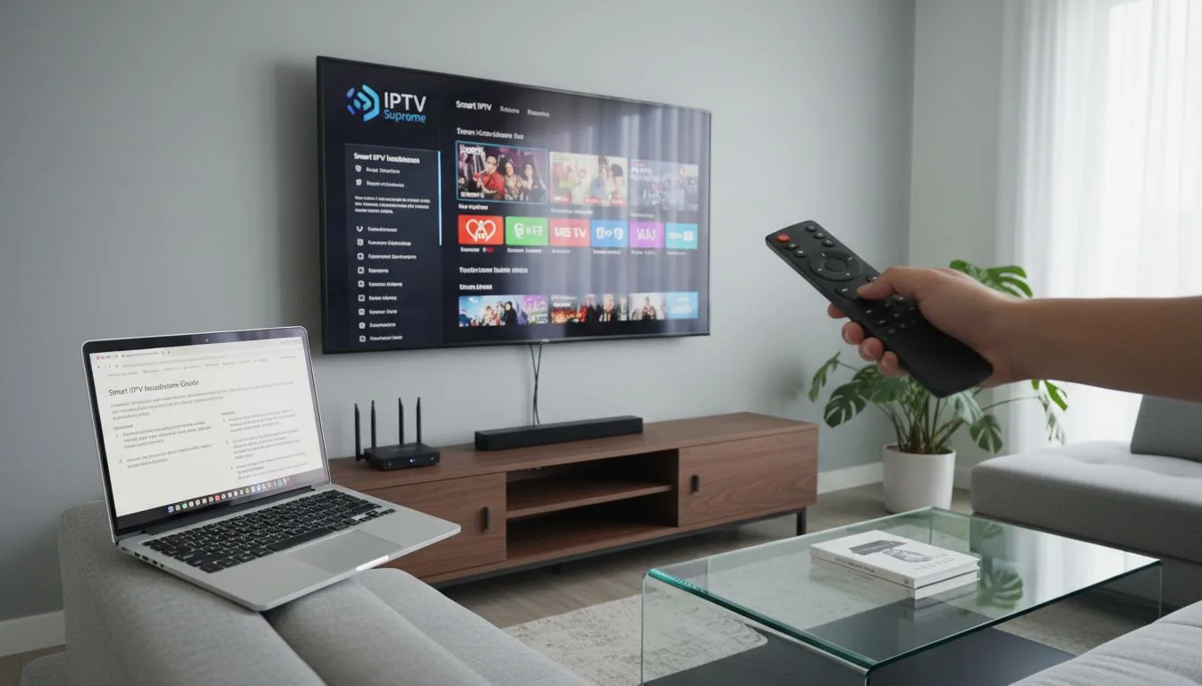 Smart IPTV : installer et configurer avec IPTV Supreme