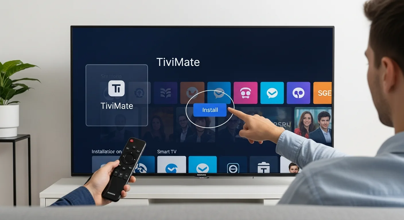 TiviMate sur Smart TV Android